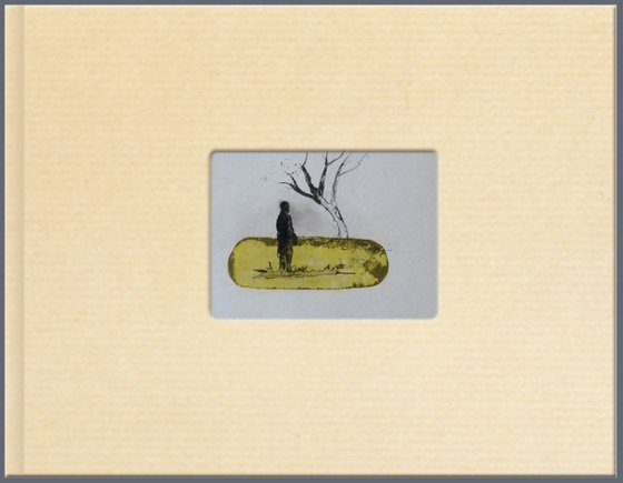 Arbre en gésine (Tree giving birth), Ink on Paper 29x42 cm