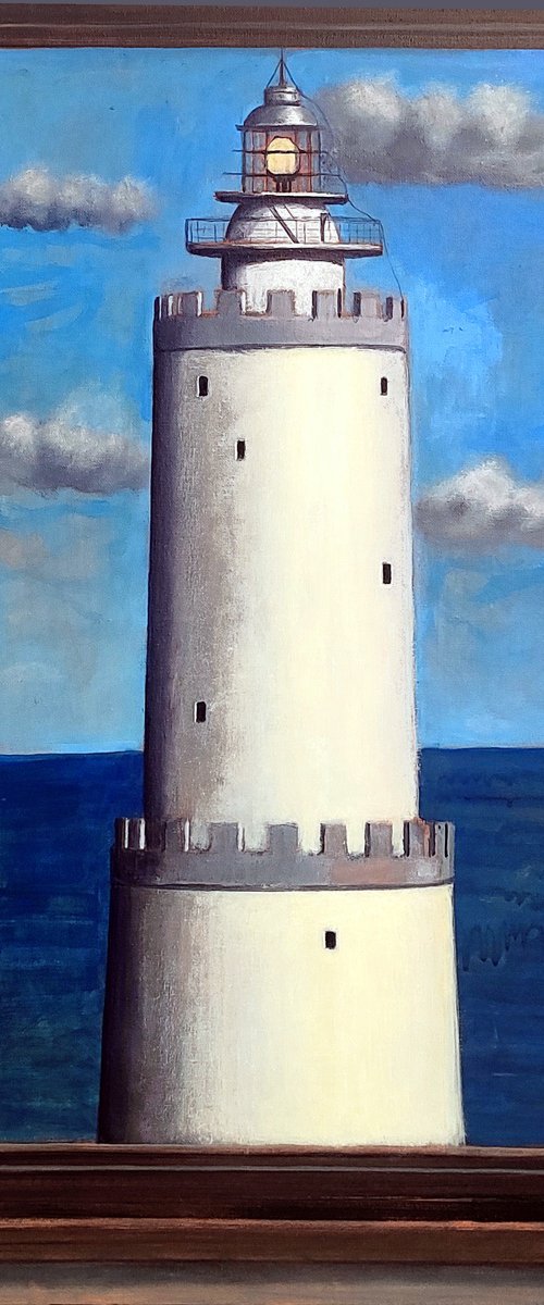 The White Lighthouse by Andrea Vandoni