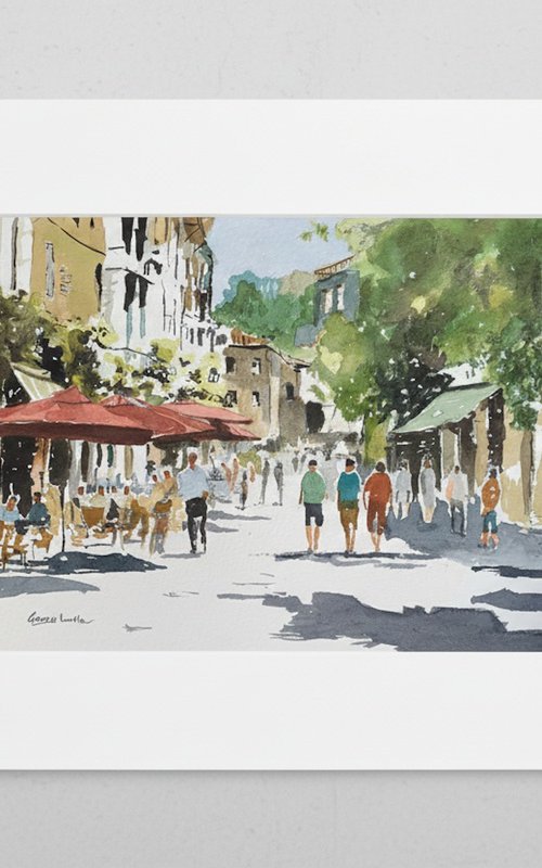 Tourtour Provence by Gerry Ludlow