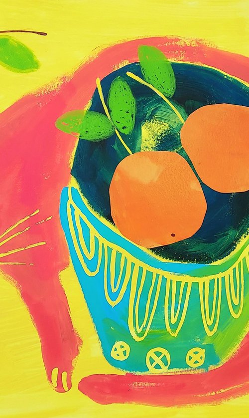 Oranges in my dreams by Irina Plaksina