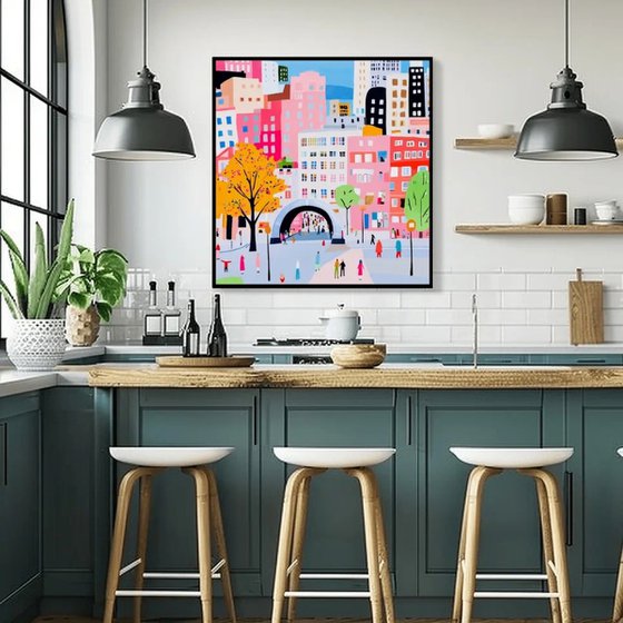 Smolenskaya: An Aerial Moment in Moscow