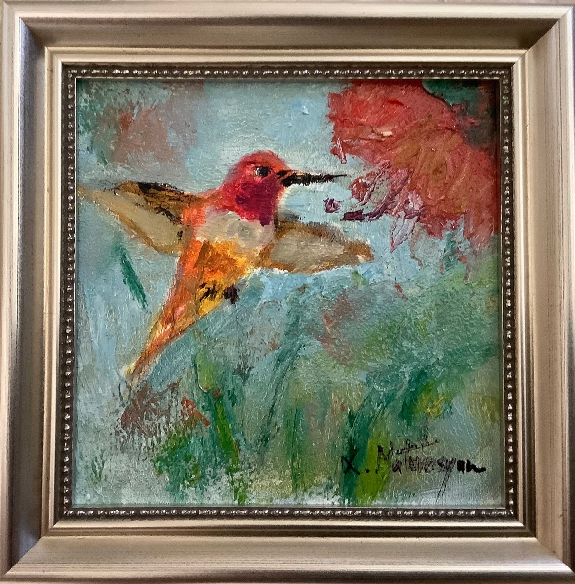 Afternoon Snack By Lia Matevosyan Haselton, 8 X 8, Artwork For Sale On Artfinder