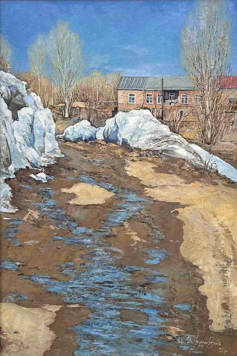 End Of Winter Days By Aramayis Khlghatyan, 16 X 24, Artwork For Sale On Artfinder