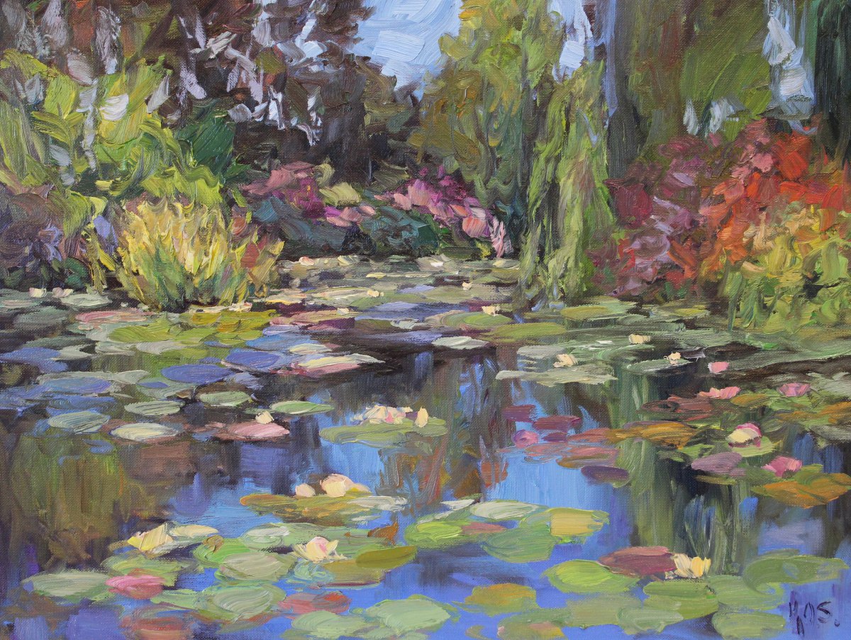 Reflections Of Giverny by Kristen Olson Stone
