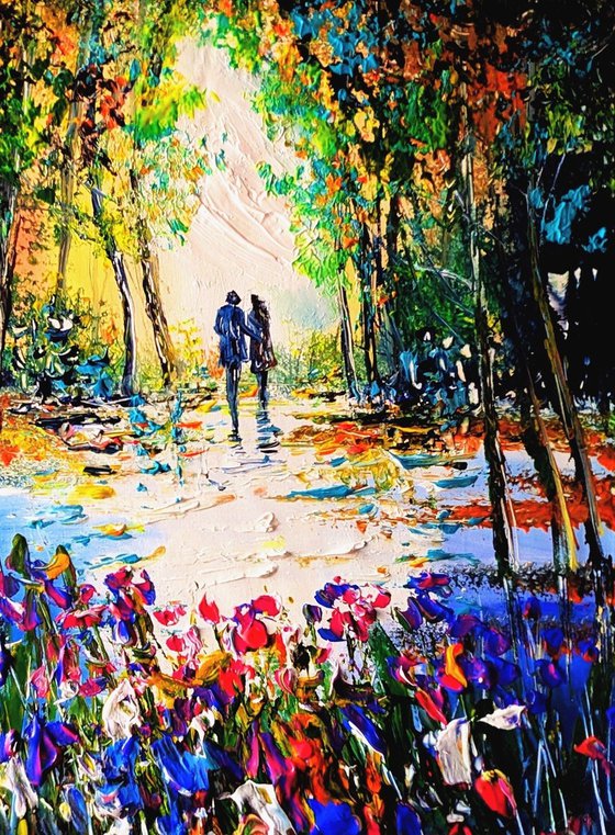 Romantic walk