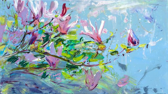 Beautiful magnolia