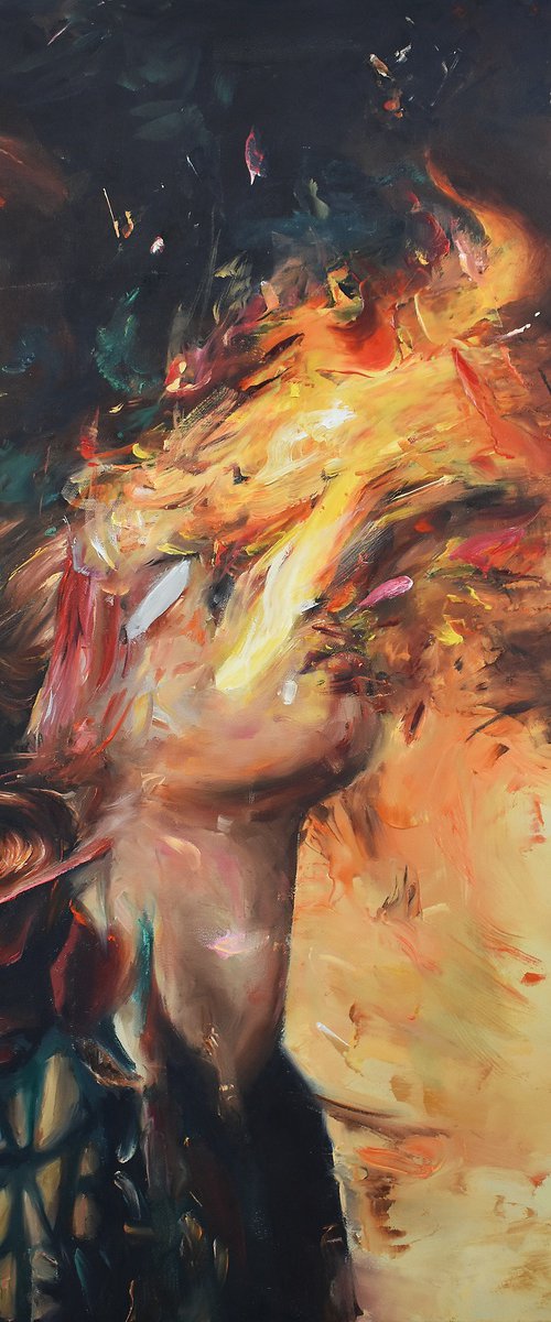 Burning Eye by Vanessa Poutou