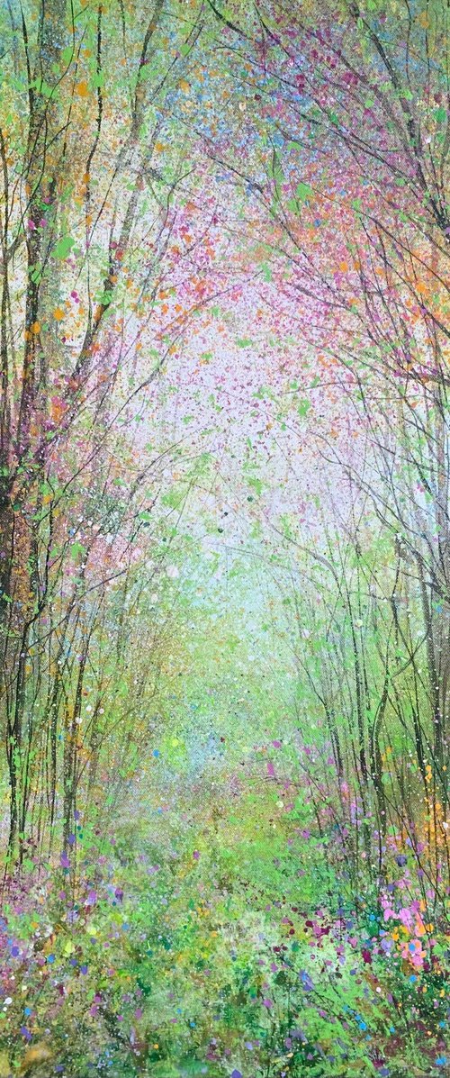 Rainbow Woodland by Jan Rogers