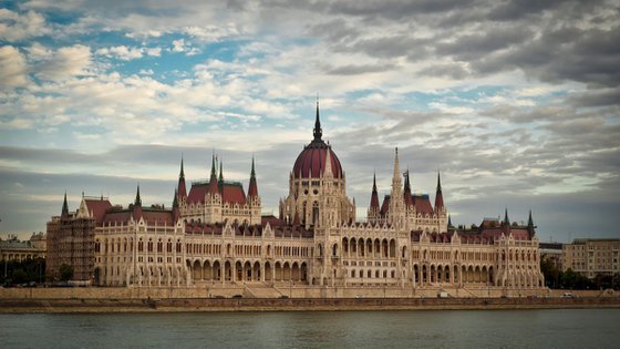 Parliament building in Budapest