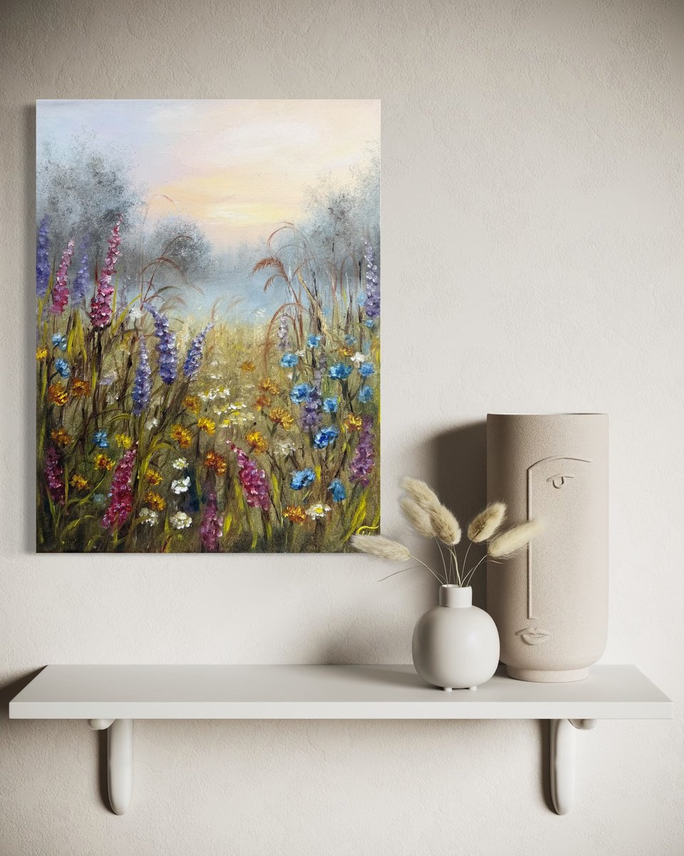 Summer Mood By Tanja Frost, 12 X 16, Artwork For Sale On Artfinder