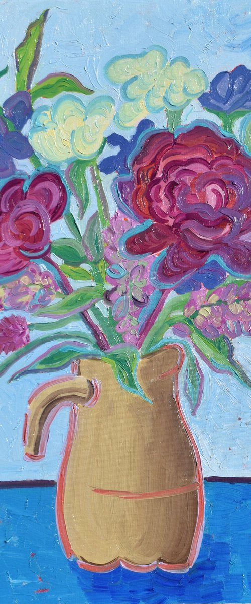 BOUQUET IN A VASE by Kirsty Wain