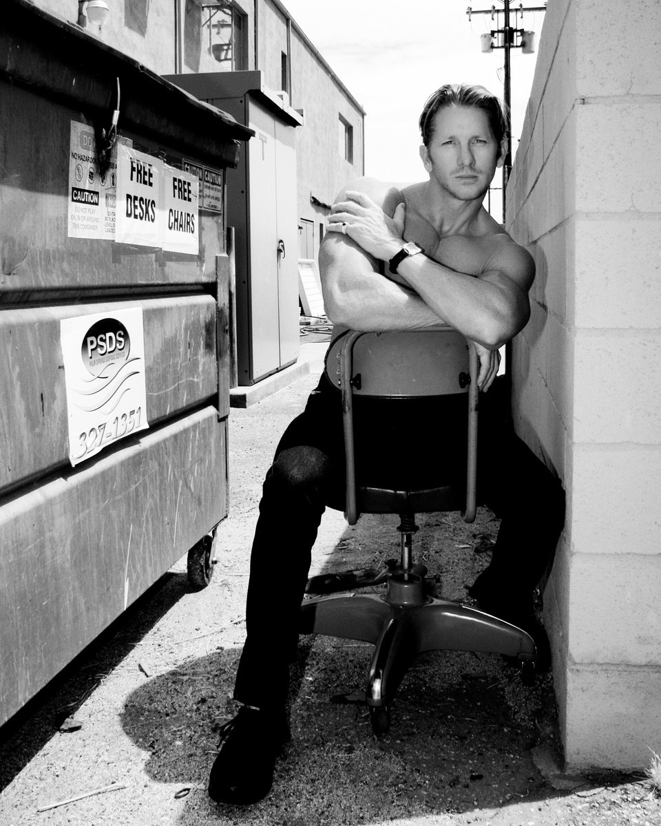 Expressive Portrait Photograph By William Dey, 18 X 22", Cool Alley Cat Noir, Original Artwork