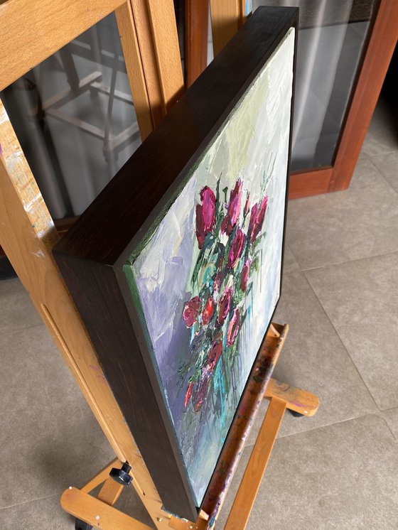 Flowing Roses II – Rose Bouquet