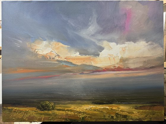 Evening rain