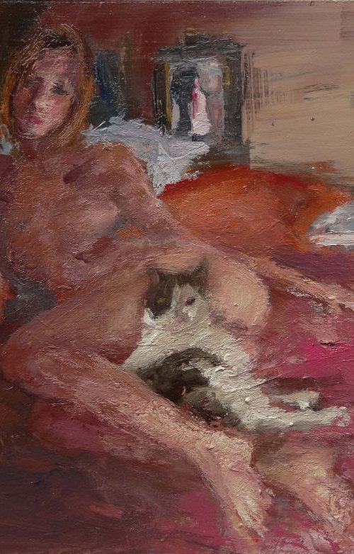 The cat by Manuel Leonardi