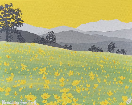 Blencathra from Tirril, The Lake District