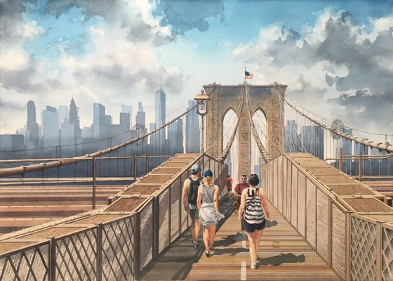 The Brooklyn Bridge