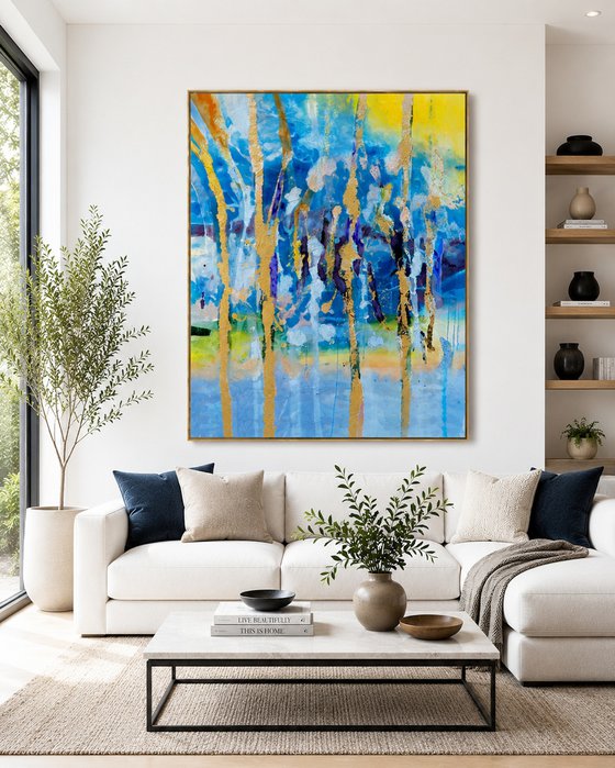 The last leaves - large abstraction