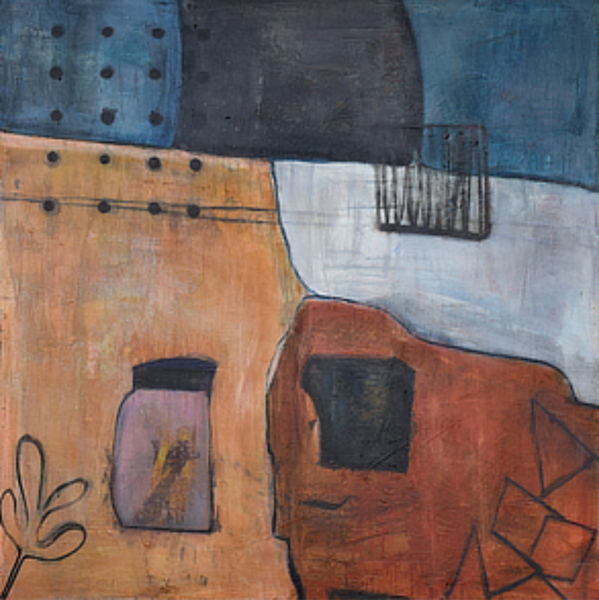 Encoded Terrain By Eleanore Ditchburn, 28 X 28, Artwork For Sale On Artfinder