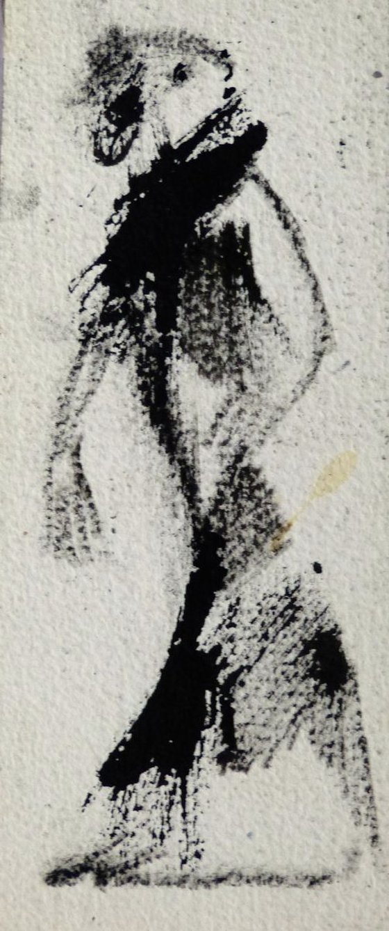 Calf-woman, 8x20 cm