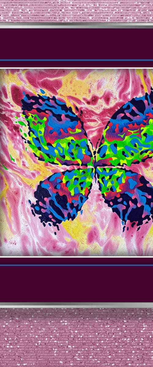 Butterfly «Happy Days» by Mariia Raskin