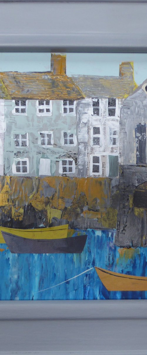 Three Boats by Elaine Allender