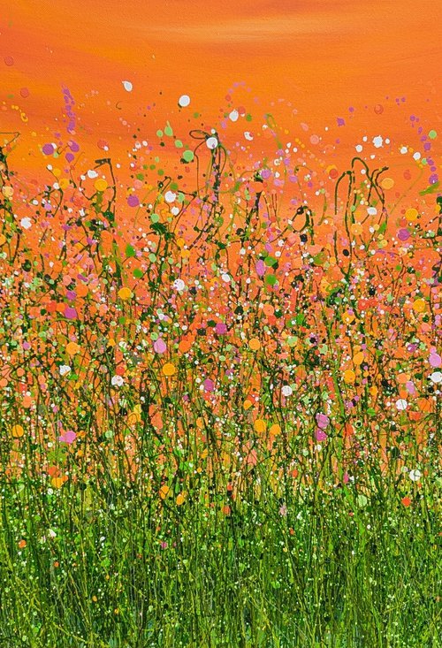Tangerine Summer Dreaming by Lucy Moore
