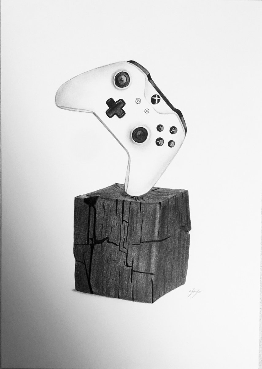 Xbox controller by Amelia Taylor