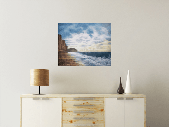 West Bay, Dorset In Winter