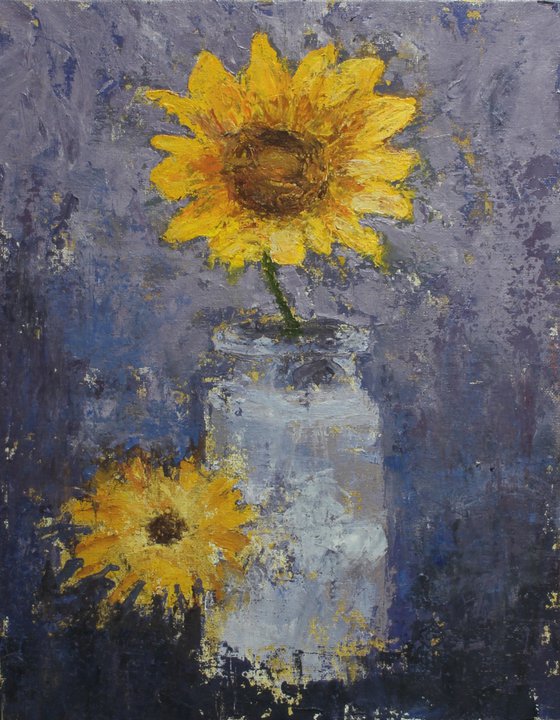 Sunflower still life