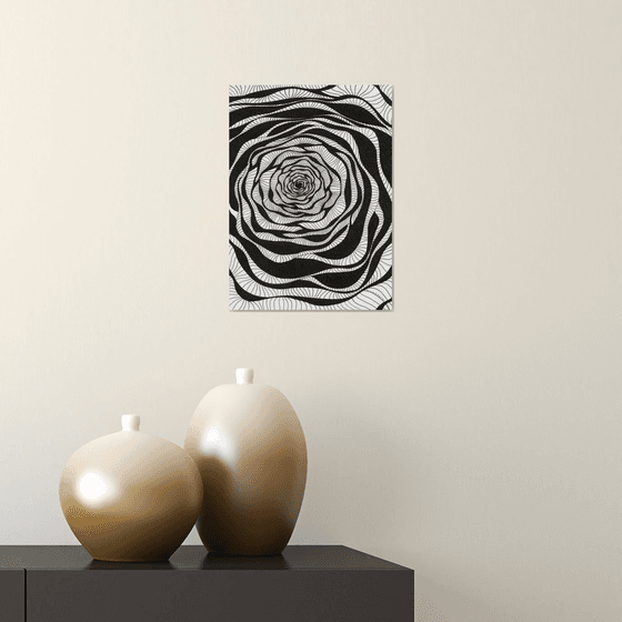 OP ART ROSE