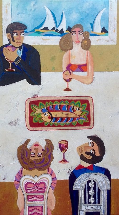 Fish dinner by Diana Rosa