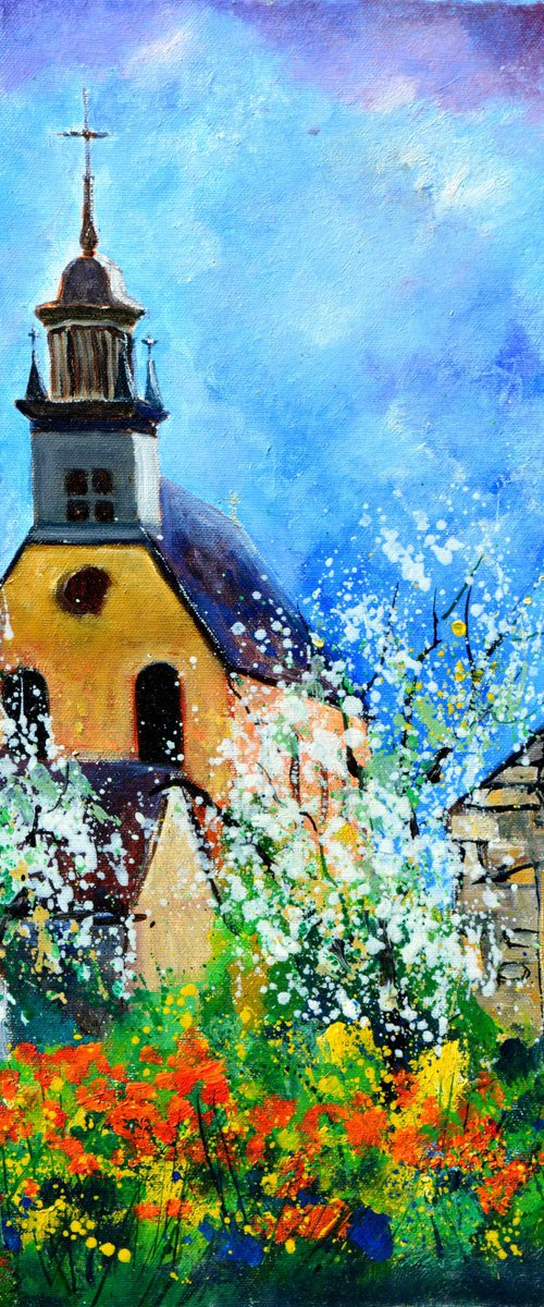 Spring  landscape  - 45 by Pol Henry Ledent