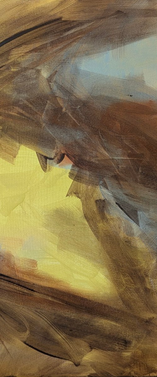 Abstract composition by Simon Sağlamoğlu