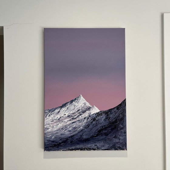 Winter mountains
