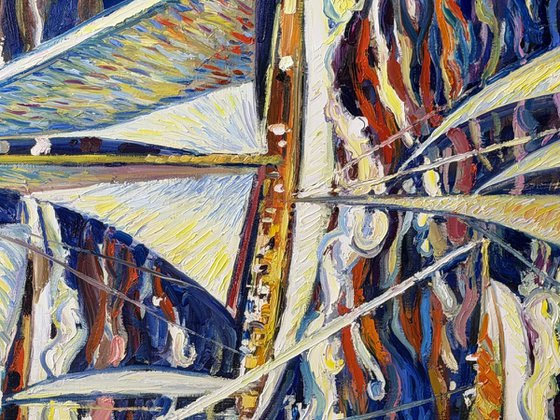 Sails of freedom in Saint-Tropez