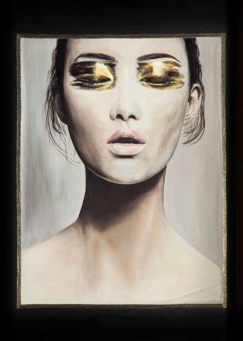 Golden Eye by Sandy Broenimann