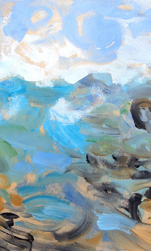 Rock Pools by Elizabeth Anne Fox