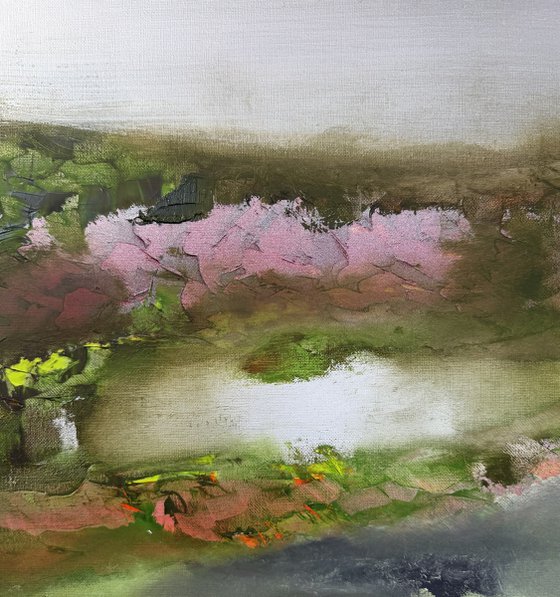 The pink shore of silence