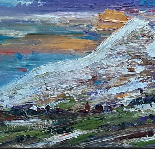 Sugarloaf Sunset - A Winter Wonderland by Niki Purcell