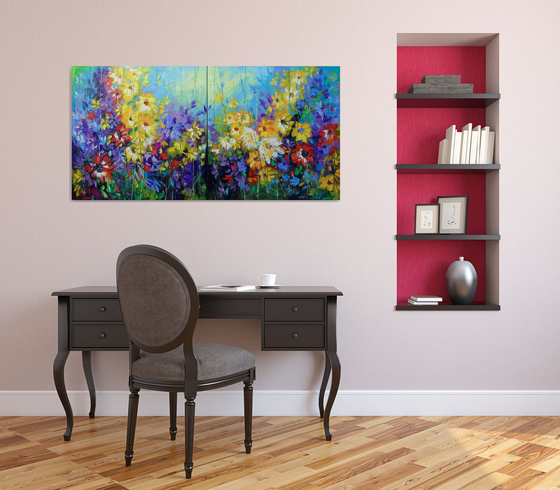 Bright melody 140x70cm