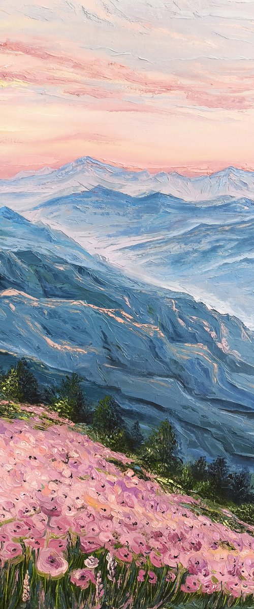 Dreams of a Pink Horizon by Narine Vardanyan
