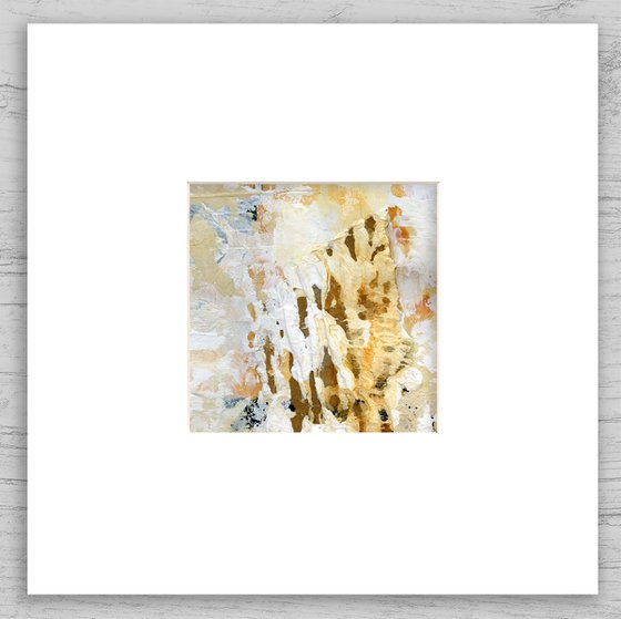 Connective Dance 10 - Highly Textured Abstract Collage Painting by Kathy Morton Stanion