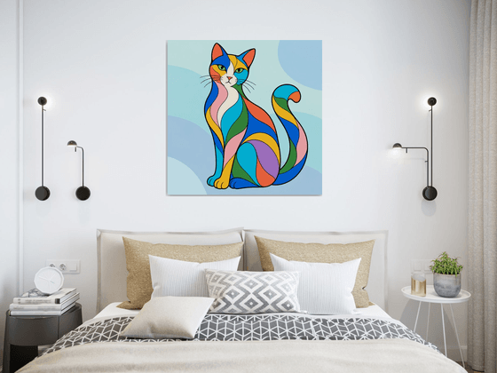 Vibrant Cat #03