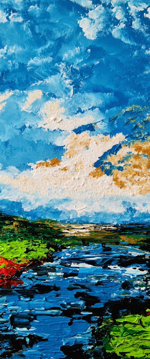 Abstract landscape by Daniel Urbaník