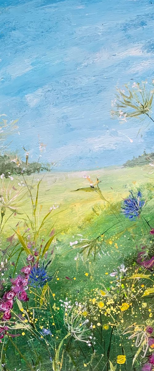 Hilldale Hedgerow II by Jan Rogers