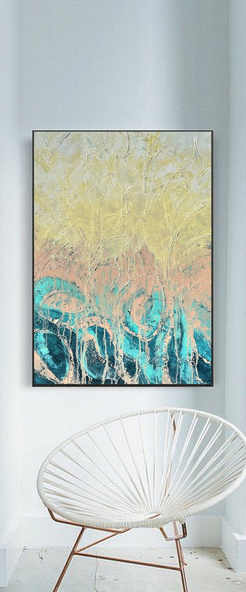 Spring Rain 70x100cm by Tigran Mamikonyan