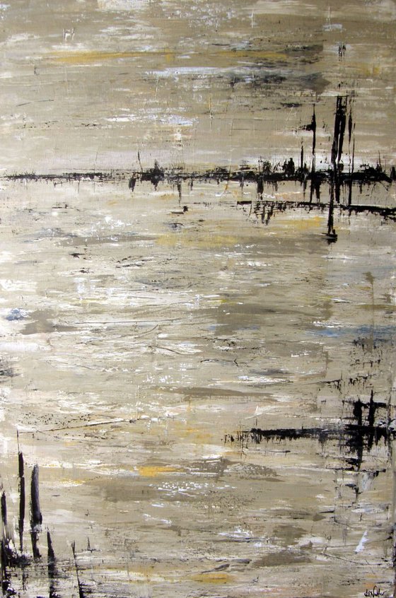 Sepia Shores 10  (36"x24")