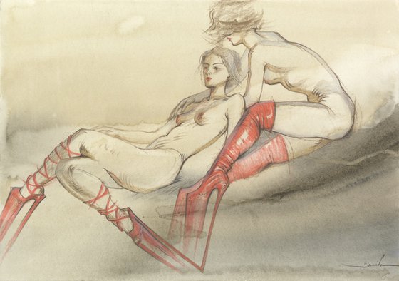 Beautiful nude women ART-1899