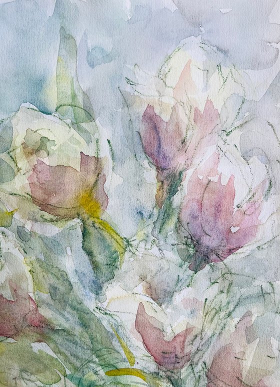 Tulips 30x42 cm 2025